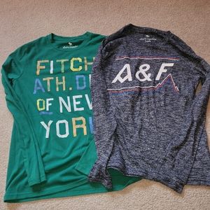 Abercrombie kids size 13/14 long sleeve shirts